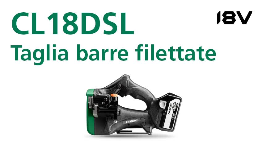 CL18DSL 18 V Lavorazione metallo Utensili cordless